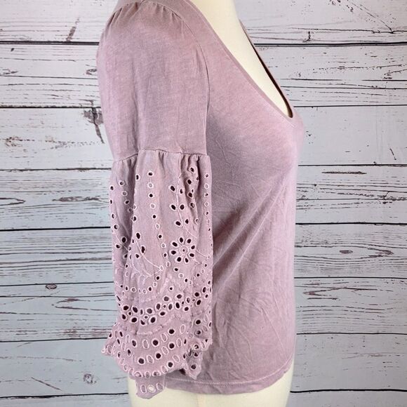 American Eagle Outfitters Soft & Sexy Bell Sleeve Top - Picture 3 of 5